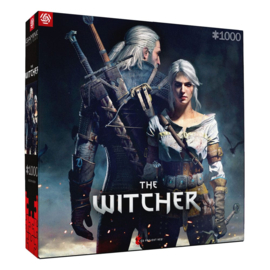 (Pre-order) The Witcher Gaming Puzzle Geralt & Ciri (1000 pieces) 