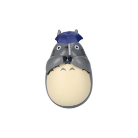 (Pre-order) My Neighbor Totoro Round Bottomed Figurine Big Totoro with leaf 7 cm