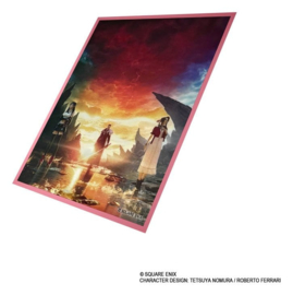 (Pre-order) Final Fantasy VII Rebirth Premium Card Sleeves Key Art (100)