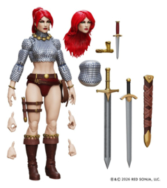 (Pre-order) Red Sonja Epic H.A.C.K.S. Action Figure 1/12 Scale Immortal Red Sonja