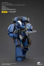 PRE-ORDER Warhammer The Horus Heresy Action Figure 1/18 Ultramarines MK VI Tactical Squad Sergeant with Plasma Pistol and Power Sword 20 cm