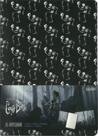 (Pre-order) Corpse Bride Softcover Notebook Skeleton ver. A 21 cm