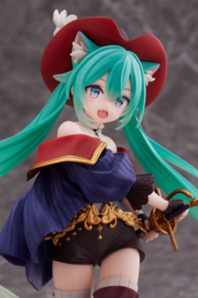 Hatsune Miku PVC Statue Hatsune Miku Wonderland Puss in Boots 18 cm (with bonus)