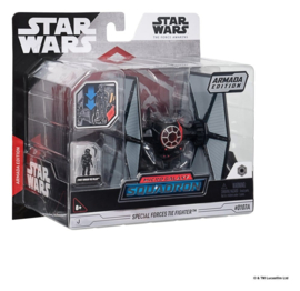 (Pre-order) Star Wars Medium Vehicle & Figure set Special Forces TIE Fighter & First Order TIE Pilot (Armada Edition)