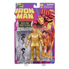 PRE-ORDER Iron Man Marvel Legends Action Figure Iron Man (Model 01-Gold) 15 cm