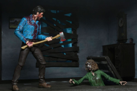 PRE-ORDER Evil Dead Ultimate Action Figure 2-Pack Bloody Ash & Cheryl Williams 18 cm