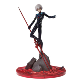 PRE-ORDER Evangelion: 3.0 + 1.0 Thrice Upon a Time Precious G.E.M. Series PVC Statue Kaworu Nagisa 15th Anniversary Ver. 30 cm