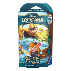 (Pre-order) Disney Lorcana TCG Azurite Sea Starter Decks Display (8) *English Edition*