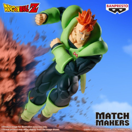 (Pre-order) Dragon Ball Z Match Makers PVC Figure Android 16 (vs Cell) 17 cm