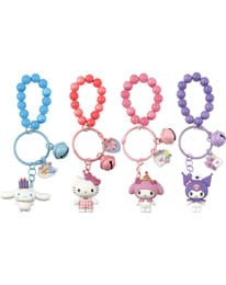 PRE-ORDER Sanrio Celebration Series Keychain & Bracelet Hello Kitty and Friends Display (12)