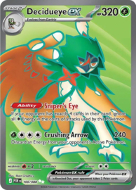 Pokémon TCG - Decidueye ex - Perfect Order - 100/088