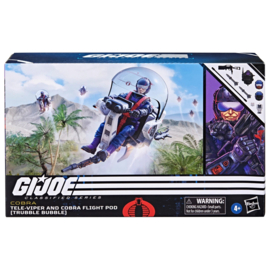 PRE-ORDER G.I. Joe Classified Series Tele-Viper & Cobra Flight Pod (Trubble Bubble)