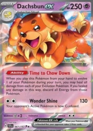 Pokémon TCG - Dachsbun ex - Stellar Crown - 067/142