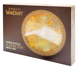 (Pre-order) World of Warcraft Replica Metal Map of Azeroth Limited Edition 12 x 18 cm
