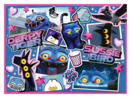 KPop Demon Hunters Children's Jigsaw Puzzle Derpy & Sussie (300 Pieces XXL)