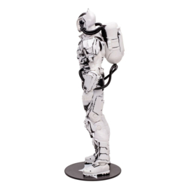 DC Multiverse Action Figure Hazmat Suit Batman (Line Art) (Gold Label)