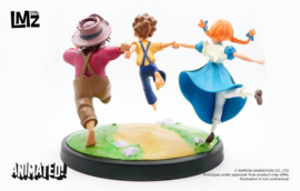 The Adventures of Tom Sawyer Animated! Statue Tom, Huck & Becky 23 cm