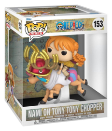 (Pre-order) One Piece POP! Rides Deluxe Vinyl Figure Elbaph Arc Nami & Chopper 15 cm