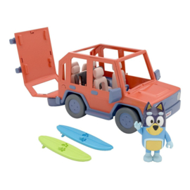 (Pre-order) Bluey Action Figure with Vehicle Bluey Family Cruiser 