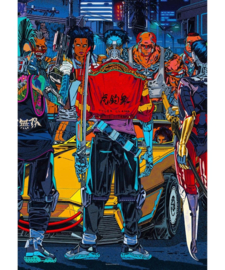 (Pre-order) Cyberpunk 2077 Puzzle Kickdown (1000 pieces)