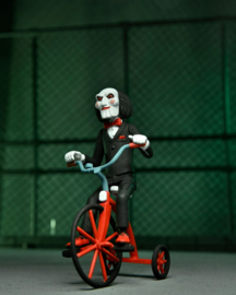 (Pre-order) Saw Toony Terrors Action Figure Jigsaw Killer with Billy and Tricycle Boxed Set 15 cm