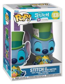 (Pre-order) Lilo & Stitch POP! Disney Vinyl Figure Stitch as Mad Hatter 9 cm