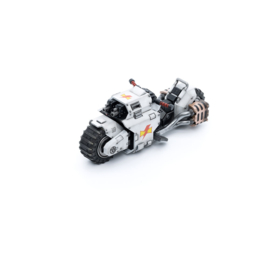 (Pre-order) Warhammer 40k Vehicle 1/18 White Scars Raider-pattern Combat Bike 22 cm