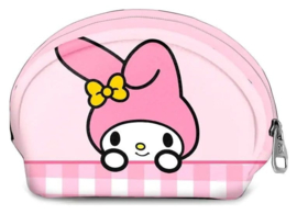 (Pre-order) Sanrio Casual Oval Coin Purse My Melody Pink
