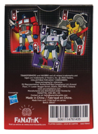 (Pre-order) Transformers Playing Cards Display (12)