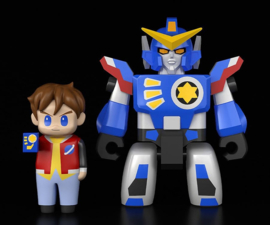 (Pre-order) The Brave Fighter of Legend Da-Garn Brickroid Action Figures 2-Pack Da-Garn & Seiji Takasugi Set