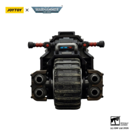 (Pre-order) Warhammer 40,000 Raider-pattern Combat Bike Raven Guard with twin-linked bolt rifles 22 cm