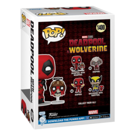 (Pre-order) Deadpool 3 POP & Buddy! Vinyl Figure Deadpool w/Headpool 9 cm 