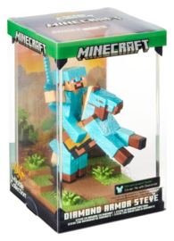 (Pre-order) Minecraft Figure Diorama Diamond Armor Steve and Horse 18 cm