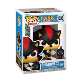 Sonic The Hedgehog POP & Buddy! Vinyl Figure Shadow w/DChao 9 cm 