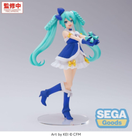 (Pre-order) Character Vocal Series 01: Hatsune Miku High Premium PVC Figure Hatsune Miku Sapphire Christmas Ver. 21 cm