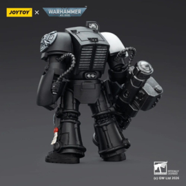 (Pre-order) Warhammer 40,000 Action Figure Raven Guard Terminator 3 with Power Fist and Assault Cannon 14 cm