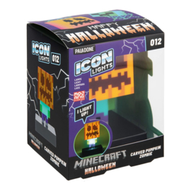 Minecraft Icons Light Zombie Jack O Lantern 10 cm 