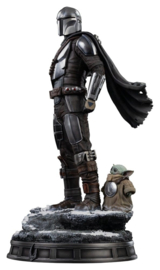 (Pre-order) The Mandalorian & Grogu Legacy Replica Statue 1/4 The Mandalorian and Grogu 57 cm