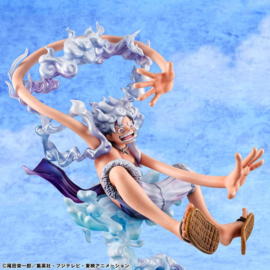 (Pre-order) One Piece Portrait.Of.Pirates PVC Figure "Evolutionary History" Monkey D. Luffy "Gear Fifth" 26 cm