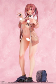 (Pre-order) Original Character PVC Statue 1/5 Red-Haired Gyaru-Chan Bare Face Ver. Illustration by Nanamakura 29 cm