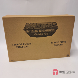 MOTUC Masters of the Universe Classics Terror Claws Skeletor vs Flying Fist He-Man