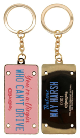 (Pre-order) Clueless Keyring License Plate Limited Edition