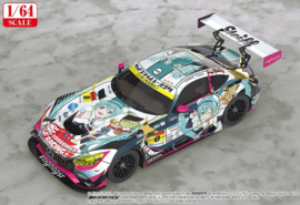 (Pre-order) Hatsune Miku GT Project Vehicle 1/64 Good Smile Hatsune Miku AMG 2018 SUPER GT Ver. 7 cm