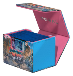 (Pre-order) Ultimate Guard Sidewinder 100+ Xenoskin "Coral Places" - Seablue Hush