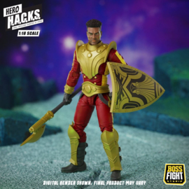 (Pre-order) Hero H.A.C.K.S. Core Action Figure 1/18 Heroes and Villains Wave 1 Stellar Guard: Cosmic Defender of Accord