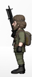 (Pre-order) Missing in Action Minix Figure Chuck Norris 12 cm      