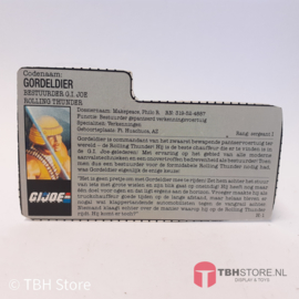 G.I. Joe File Card Gordeldier