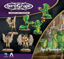 (Pre-order) Heroscape Army Expansion Age of Annihilation Elites of Ullar & Ranoc Vipers (Common) *English Version*