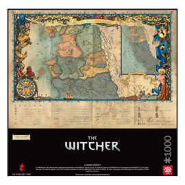 (Pre-order) The Witcher 3 Gaming Puzzle The Northern Kingdoms (1000 pieces) 