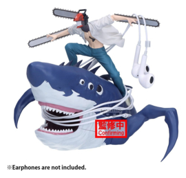 (Pre-order) Chainsaw Man The Movie: Reze Arc Figure Life PVC Figure Chainsaw Man & Beam 13 cm